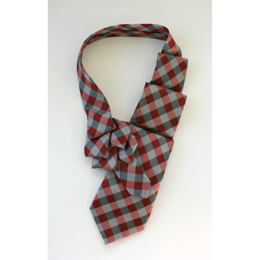 Ogsplosh Buffalo Plaid Ascot - Casual Ascot - Sustainable Men's Fashion